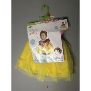 Disney Snow White Costume 12-18 Months Infant Baby Halloween Fancy Dress